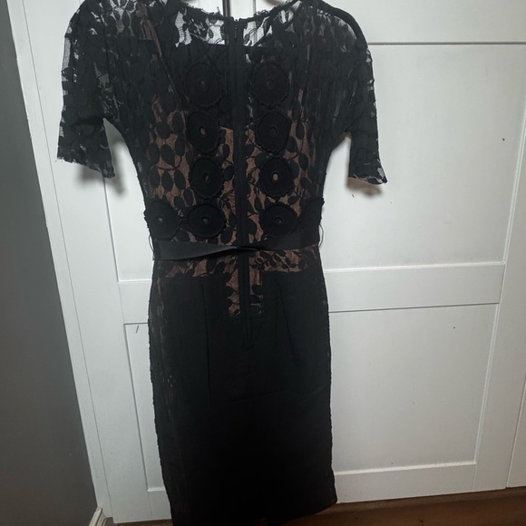 Beguile by Byron Lars Black Lace Midi Dress from Anthropology - Picture 3 of 4